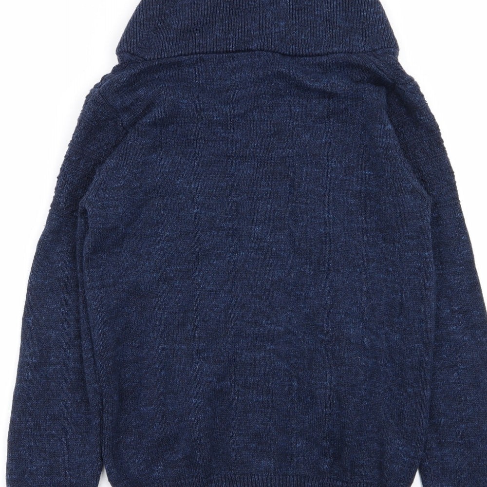 NEXT Boys Blue   Cardigan Jumper Size 10 Years
