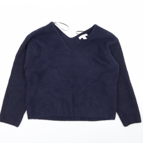 H&M Womens Blue   Pullover Jumper Size S