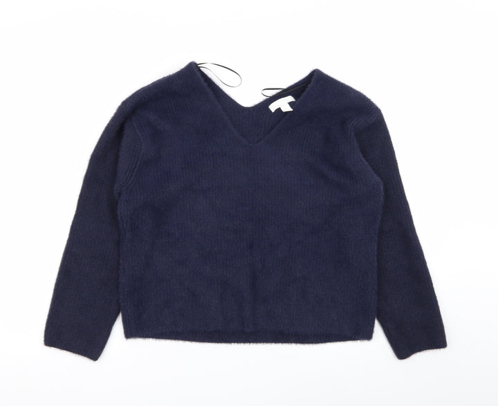 H&M Womens Blue   Pullover Jumper Size S