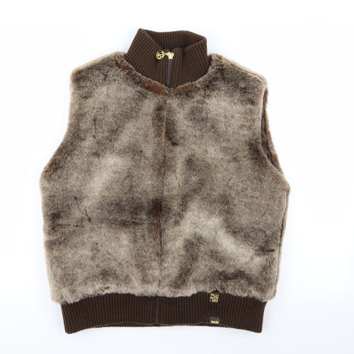 McKenzie Womens Brown   Gilet Coat Size 12