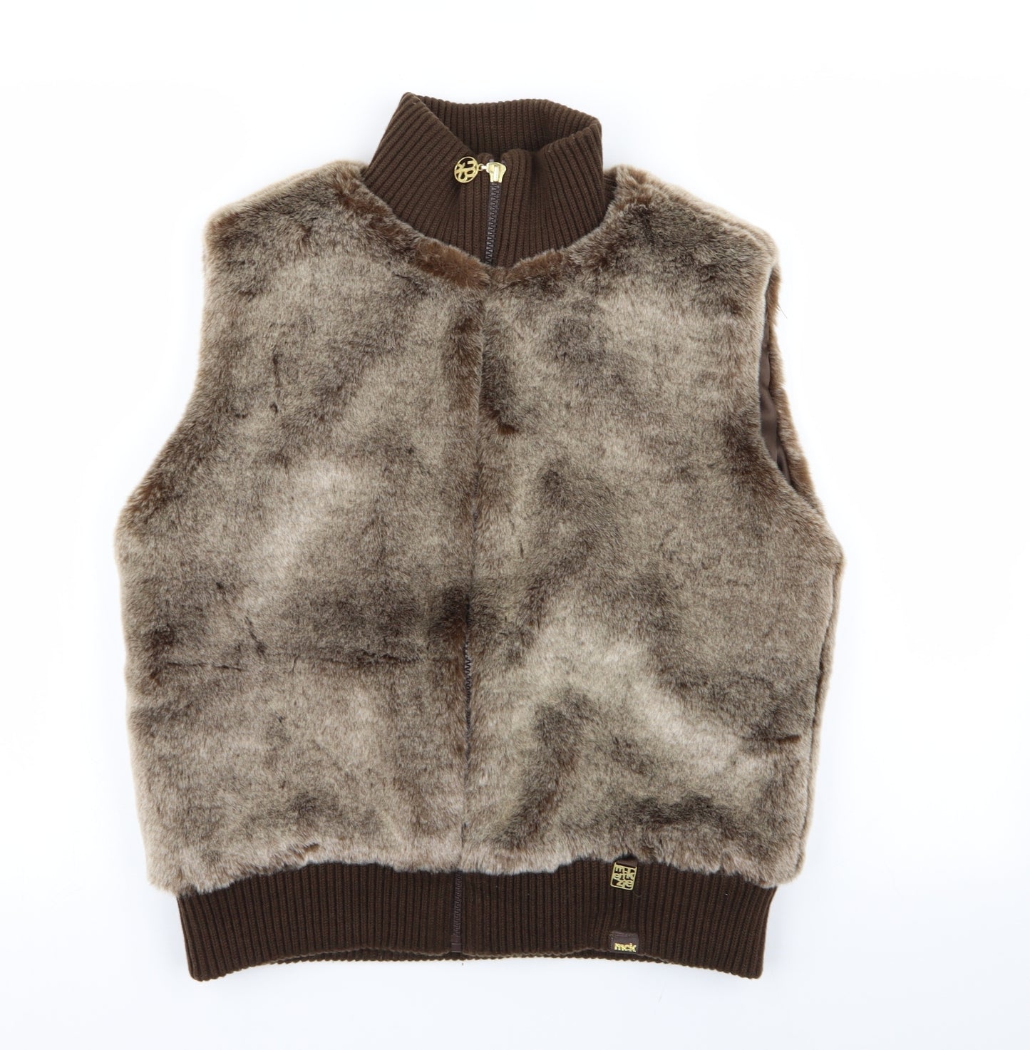 McKenzie Womens Brown   Gilet Coat Size 12