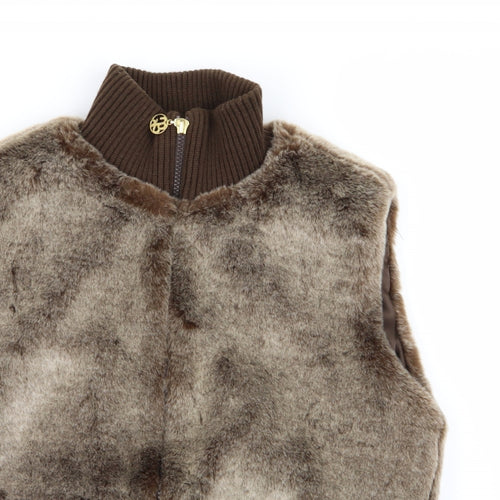 McKenzie Womens Brown   Gilet Coat Size 12
