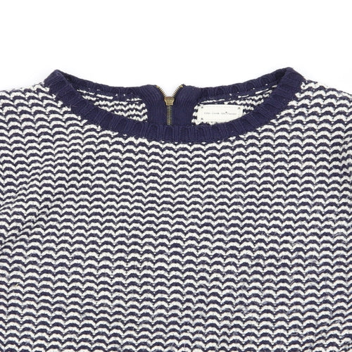 New Look Womens Multicoloured Geometric  Pullover Jumper Size 16