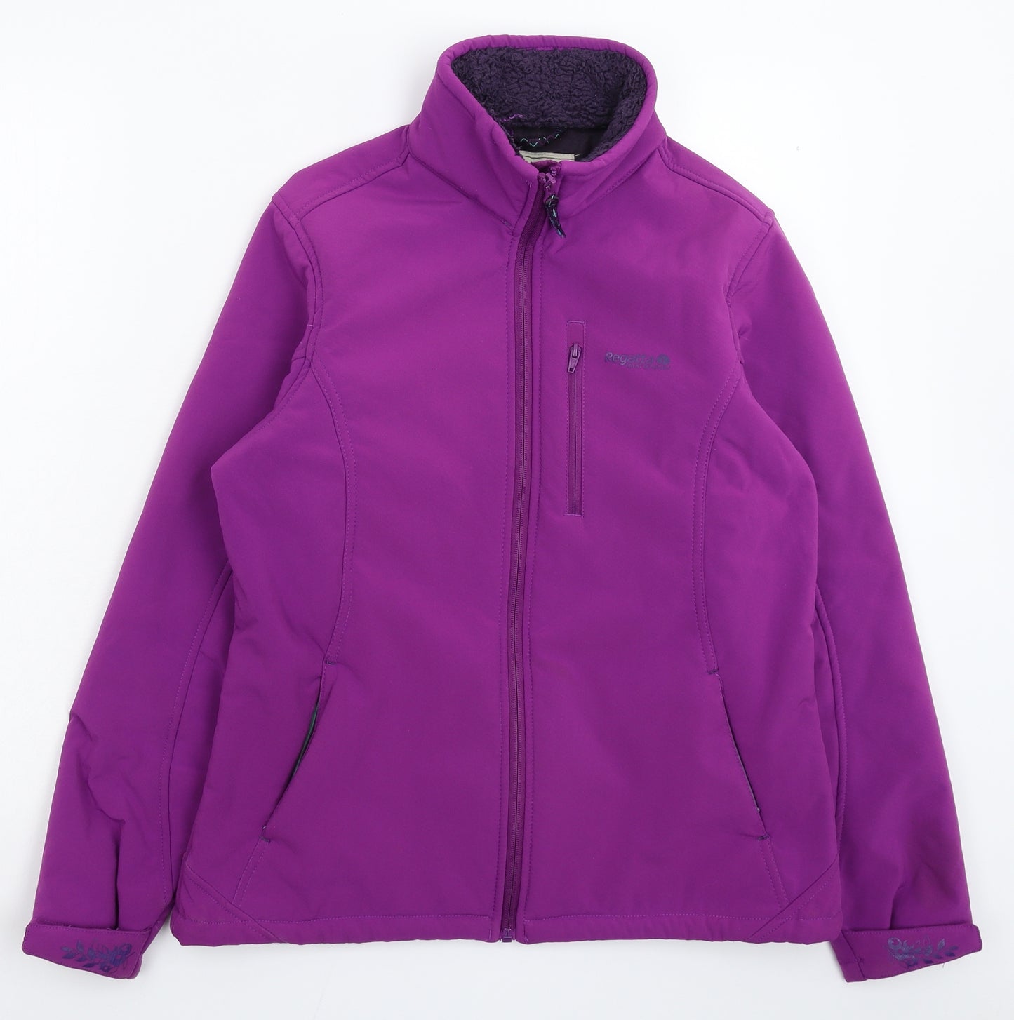 Regatta Womens Purple  Softshell Jacket  Size 14