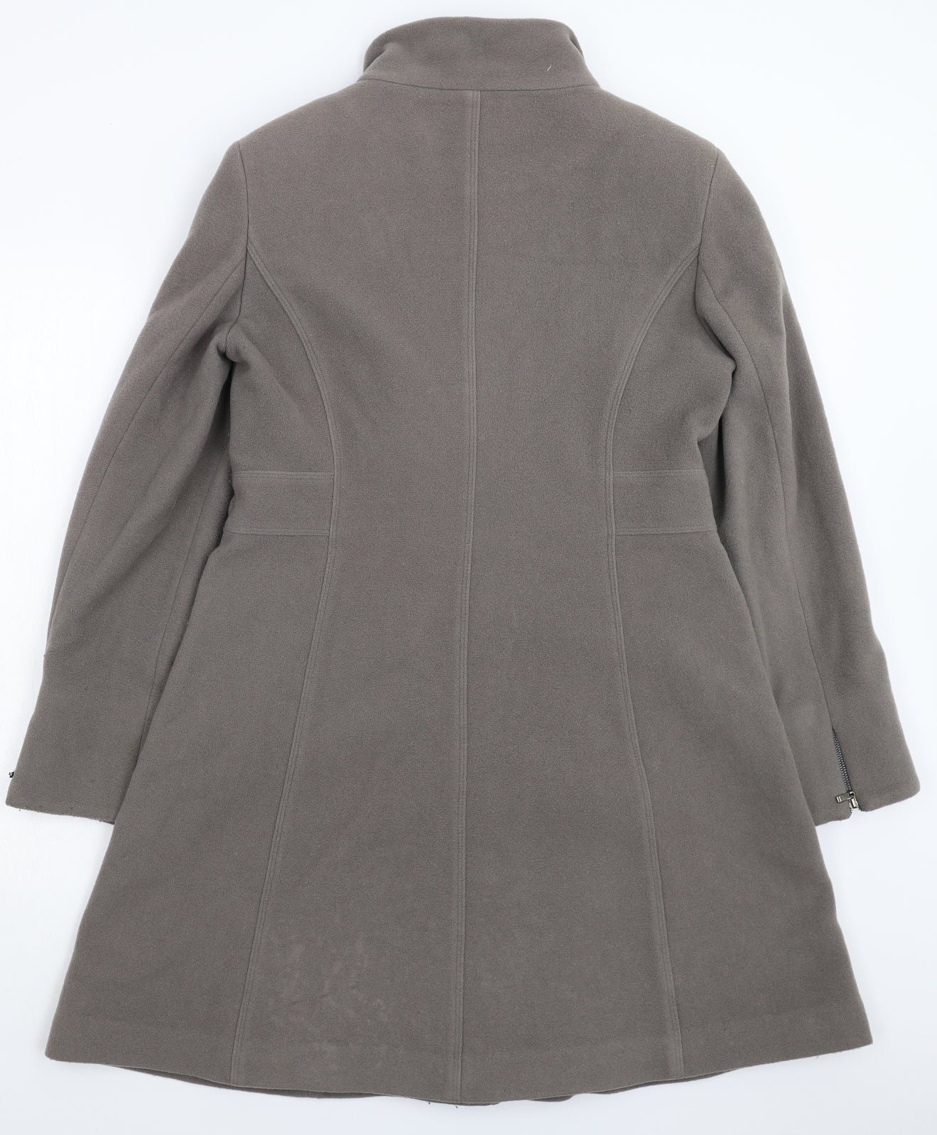 Kaliko Womens Grey   Pea Coat Coat Size 12