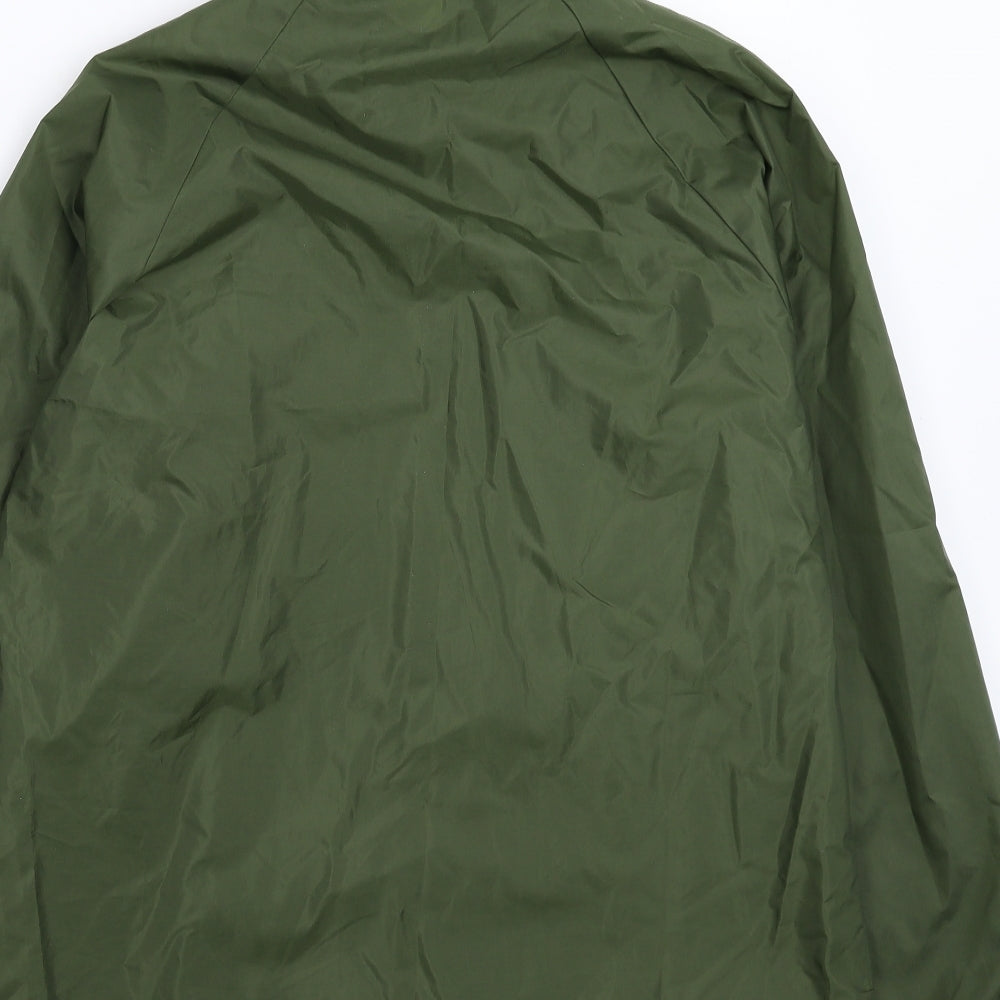 Preworn Mens Green   Rain Coat Coat Size M