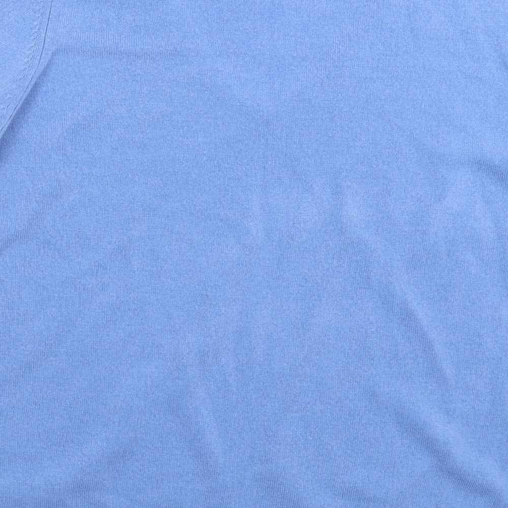 Marks and Spencer Womens Blue  Knit Pullover Jumper Size 16