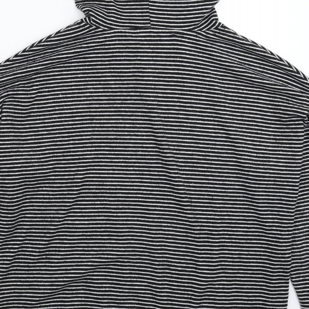 Love to Lounge Womens Multicoloured Striped  Pullover Hoodie Size 14