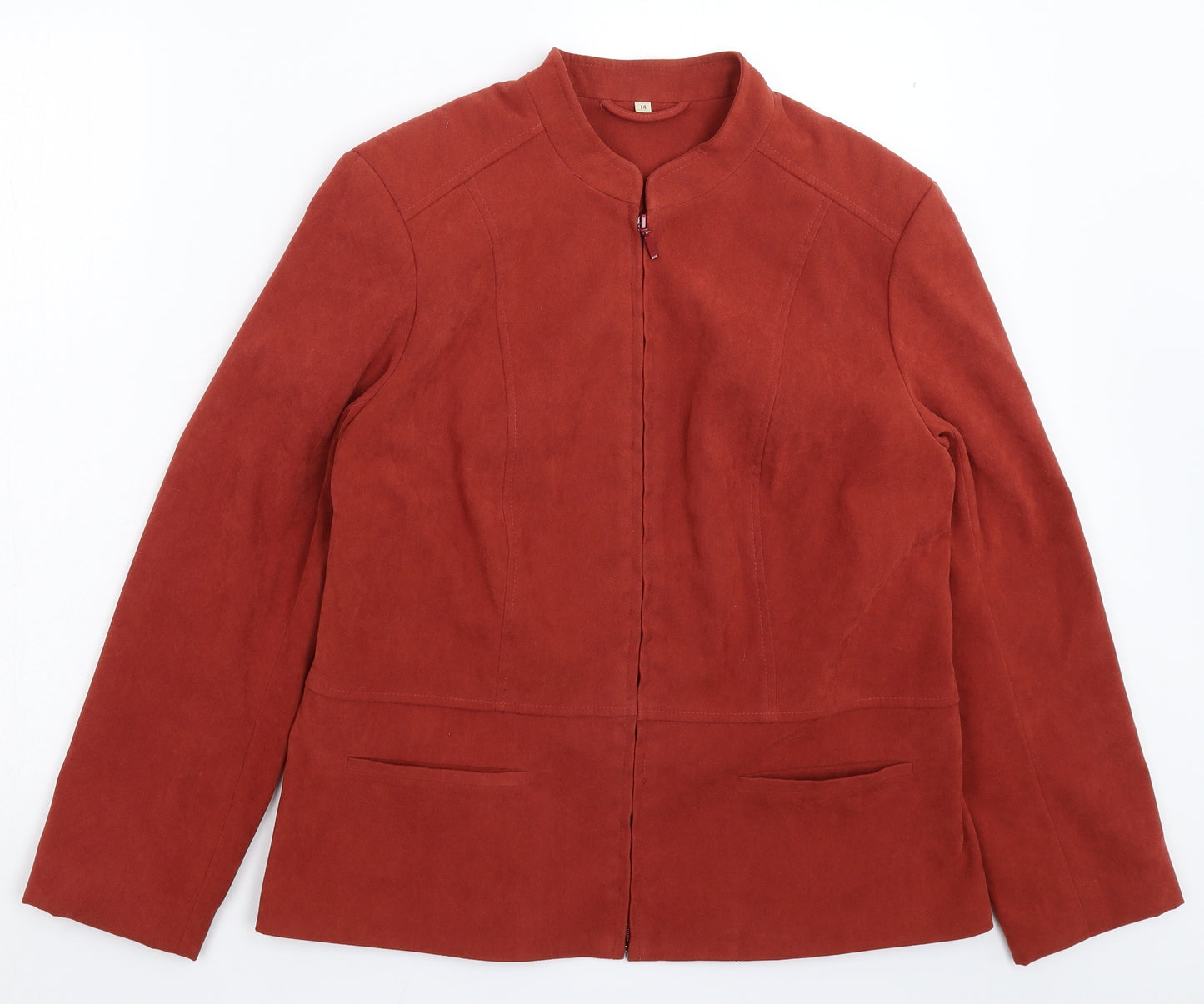 EWM Womens Brown   Jacket Blazer Size 14