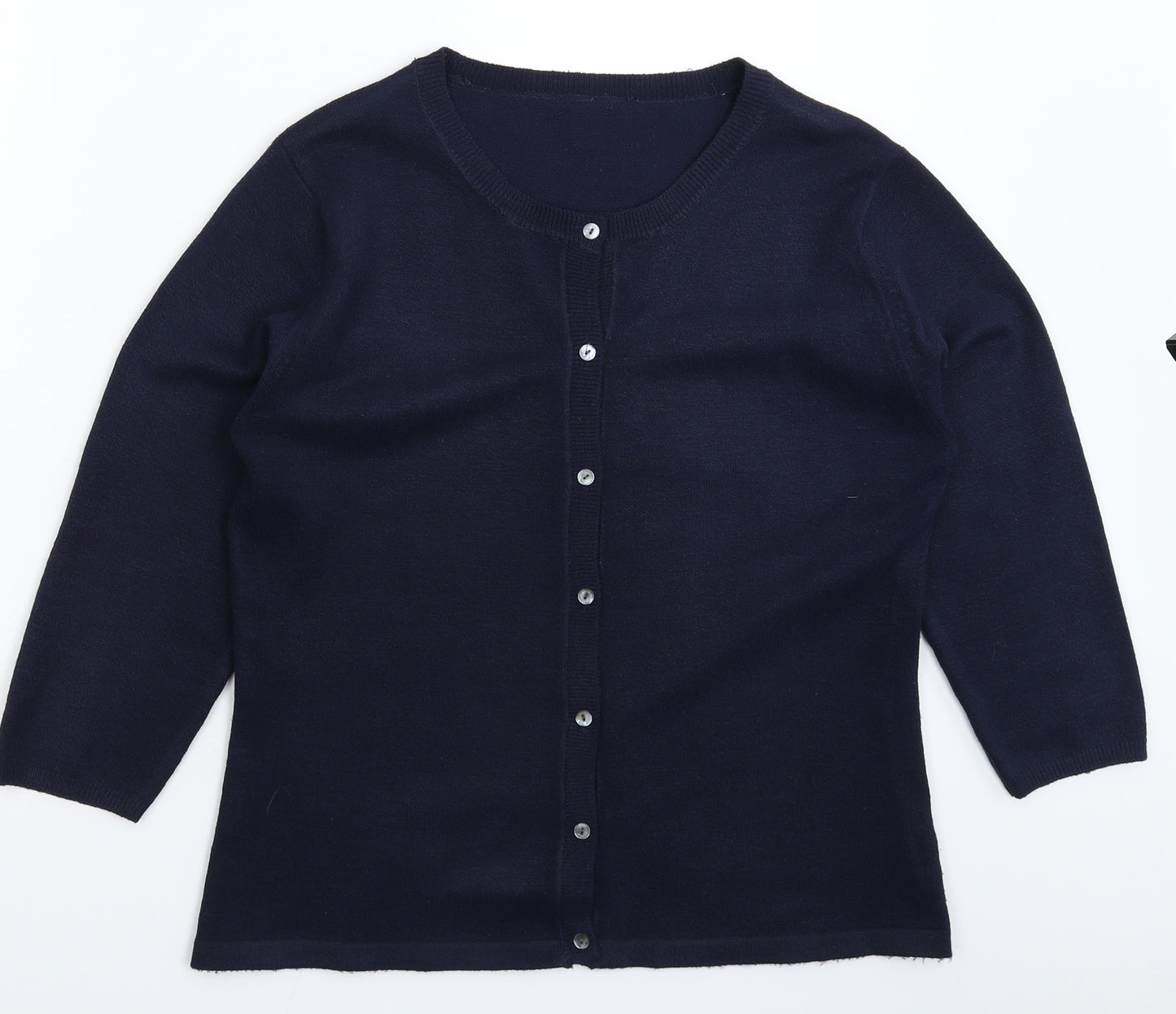 Berker Womens Blue  Knit Cardigan Jumper Size 16