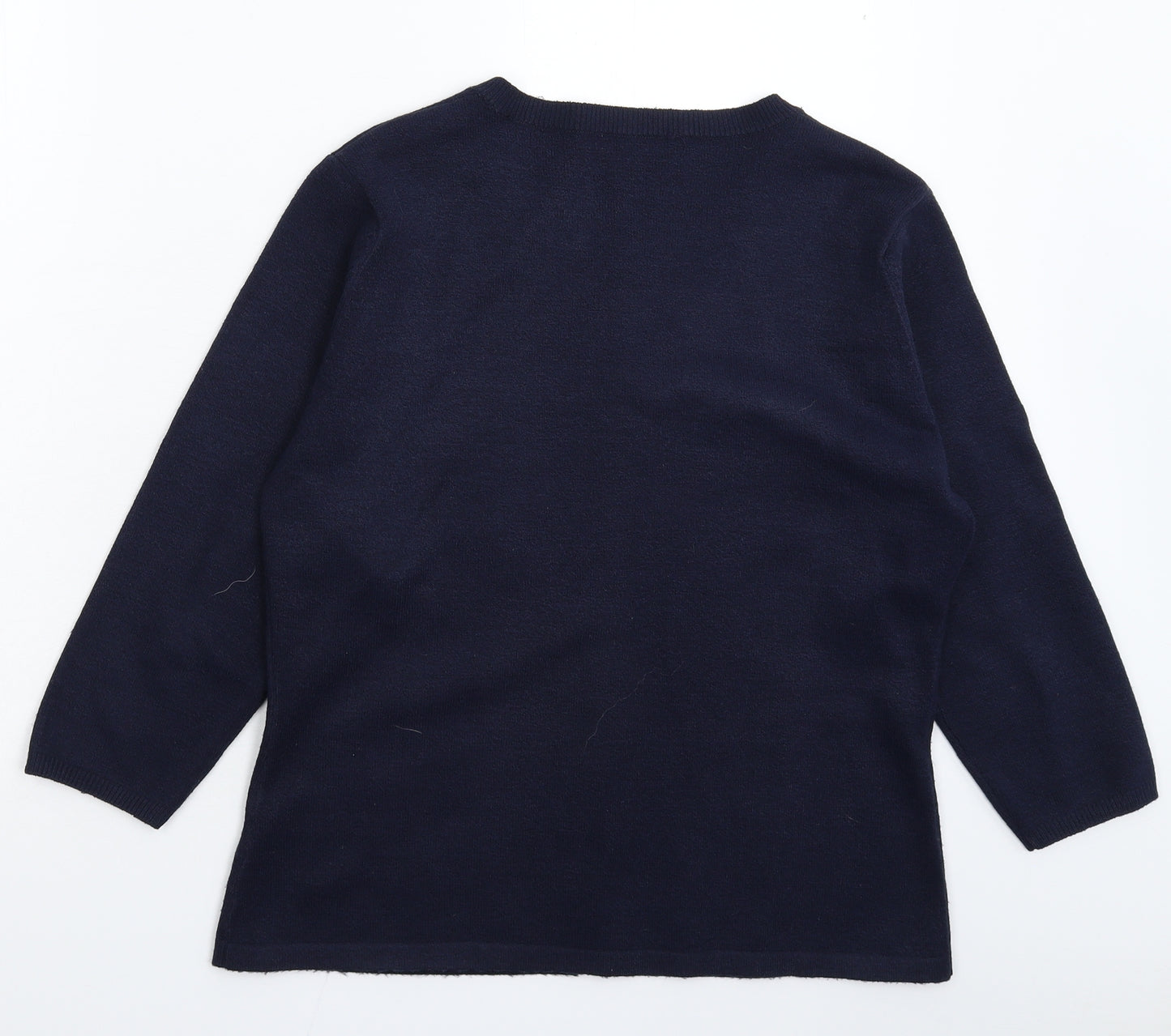 Berker Womens Blue  Knit Cardigan Jumper Size 16