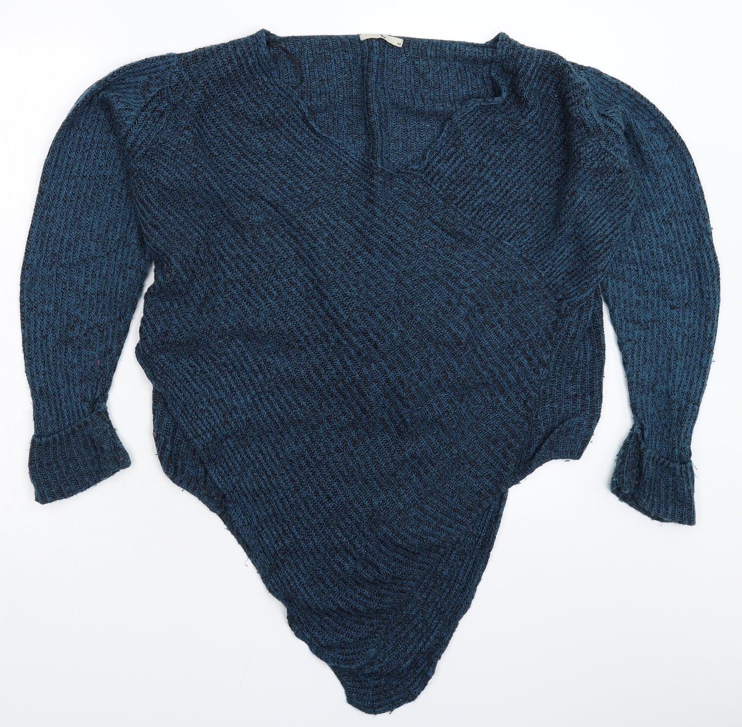 TU Womens Blue  Knit Pullover Jumper Size 20