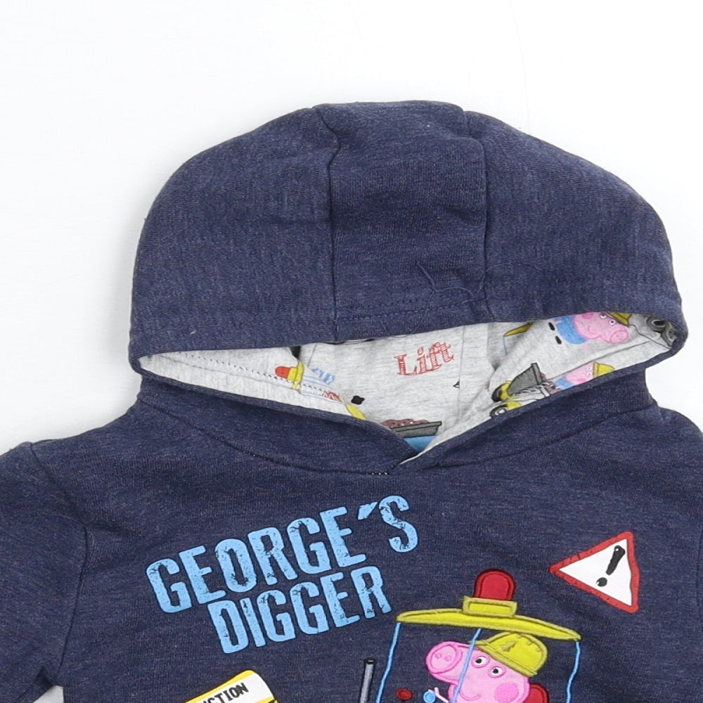 George Baby Blue   Pullover Jumper Size 12-18 Months  - Peppa Pig