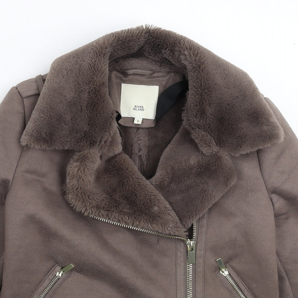 River Is Womens Grey   Jacket  Size 8