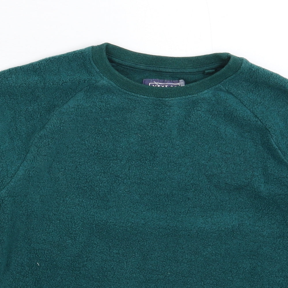 NEXT Boys Green   Pullover Sweatshirt Size 8 Years