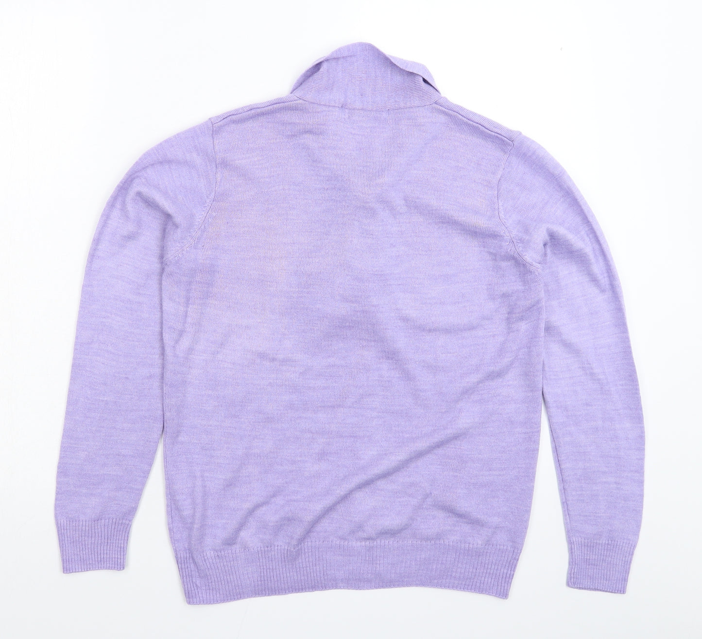 Honor Millburn Womens Purple  Knit Pullover Jumper Size 16