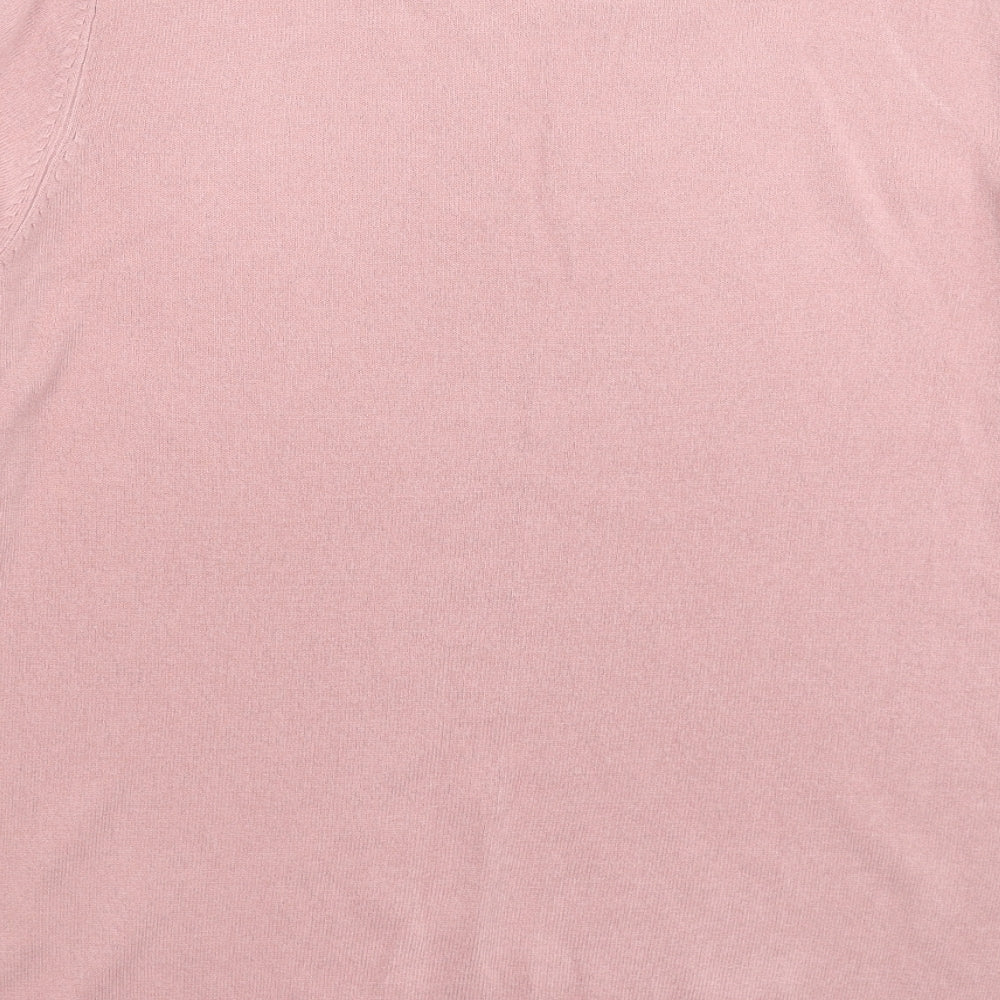 BHS Womens Beige  Knit Pullover Jumper Size 14