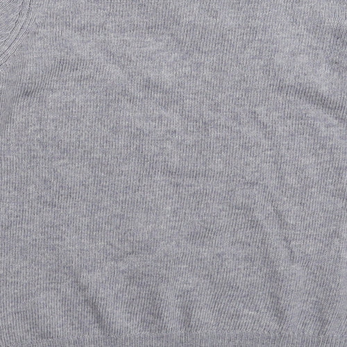 Topshop Womens Grey  Knit Pullover Jumper Size 8