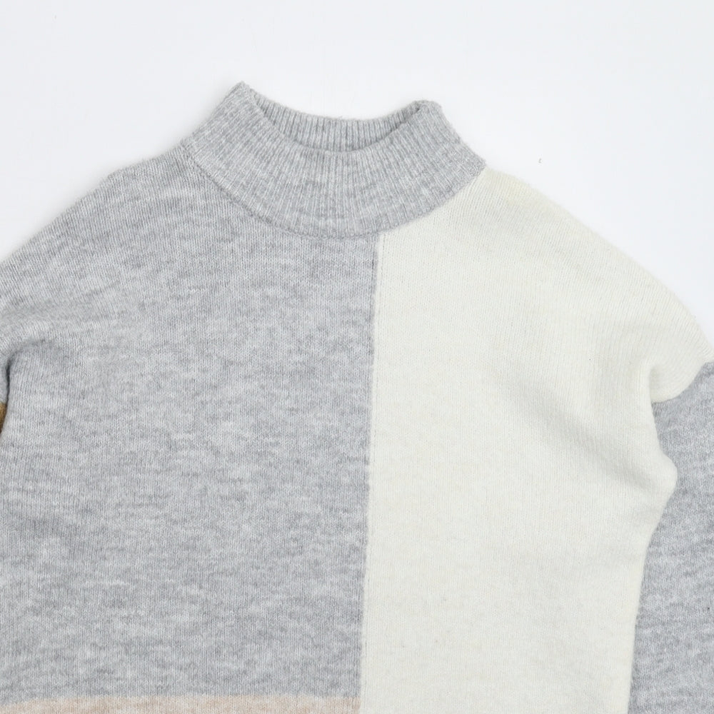 Primark Womens Multicoloured  Knit Pullover Jumper Size 6  - Oversized