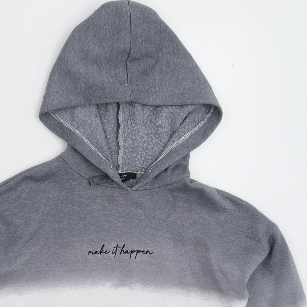 New Look Girls Multicoloured   Pullover Hoodie Size 10-11 Years