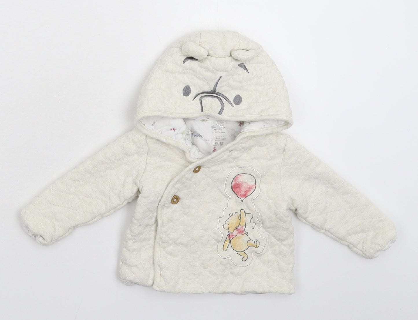 Primark Baby White   Jacket  Size 9-12 Months