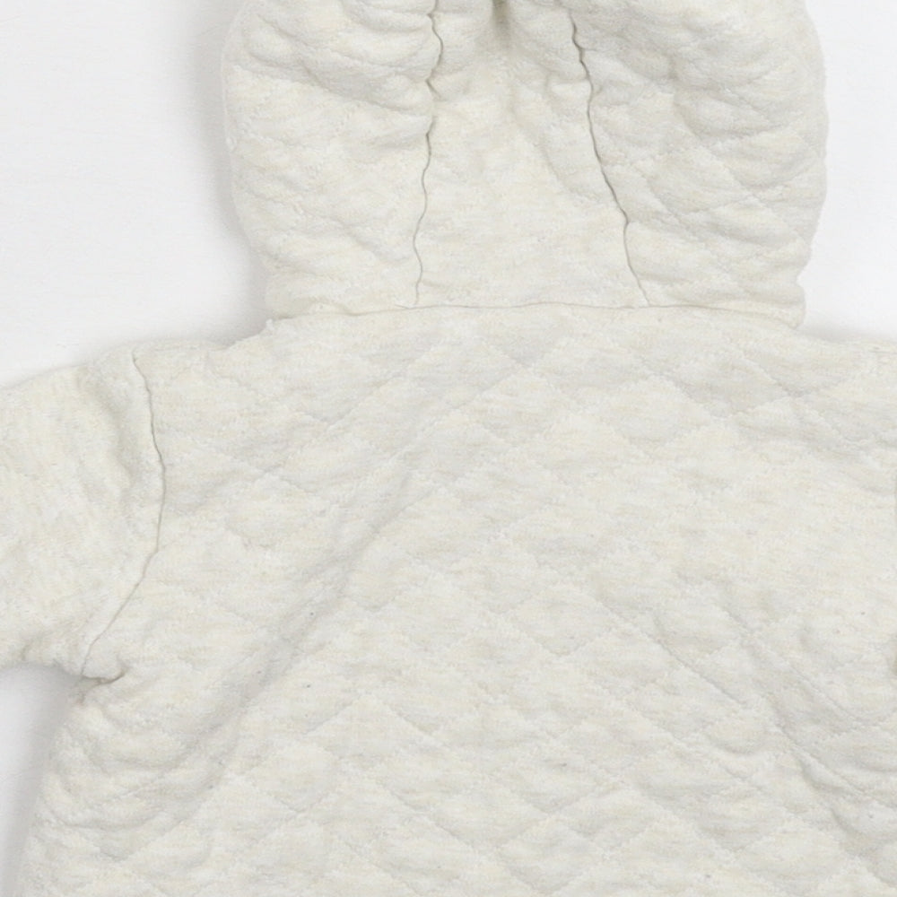 Primark Baby White   Jacket  Size 9-12 Months