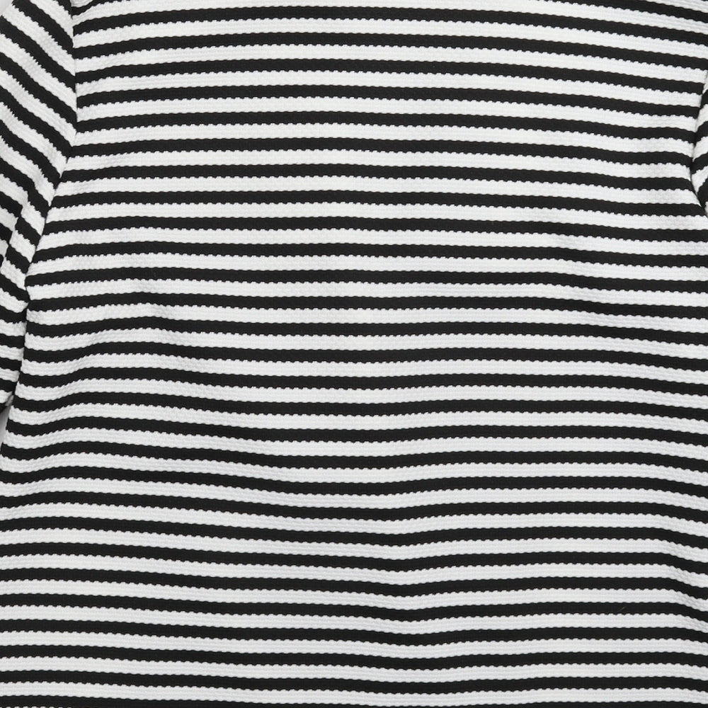 George Womens Multicoloured Striped  Jacket Blazer Size 12