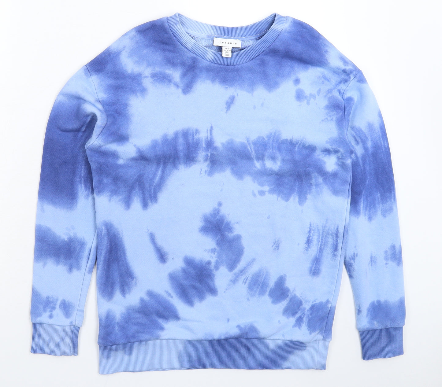 Topshop Womens Multicoloured   Pullover Sweatshirt Size XS