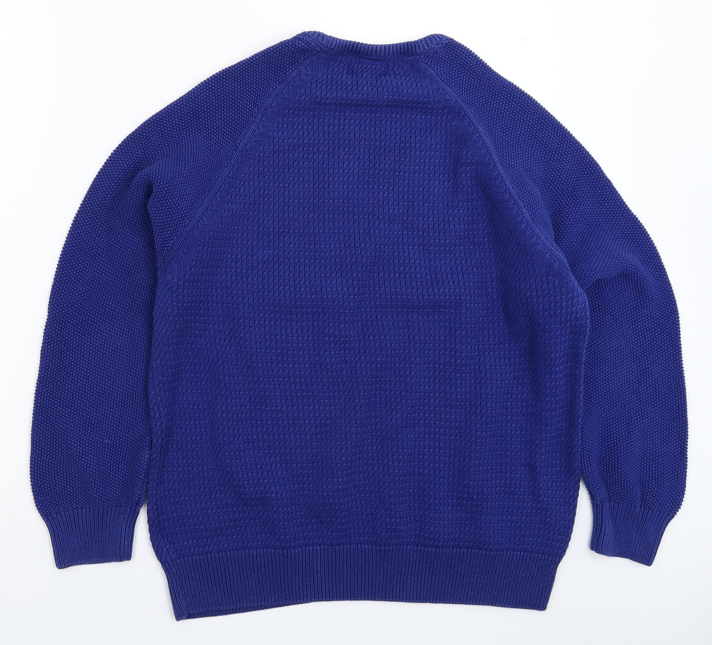 Marks and Spencer Mens Blue  Knit Pullover Jumper Size M