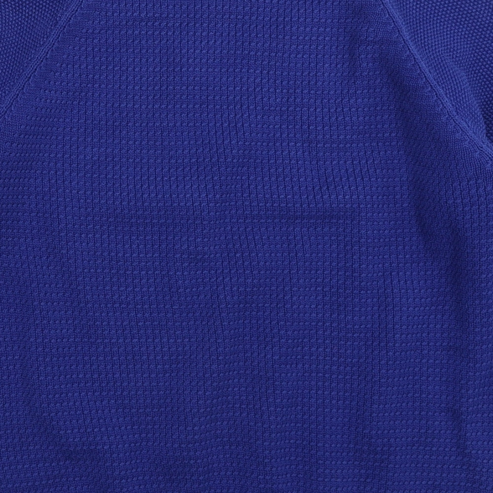 Marks and Spencer Mens Blue  Knit Pullover Jumper Size M