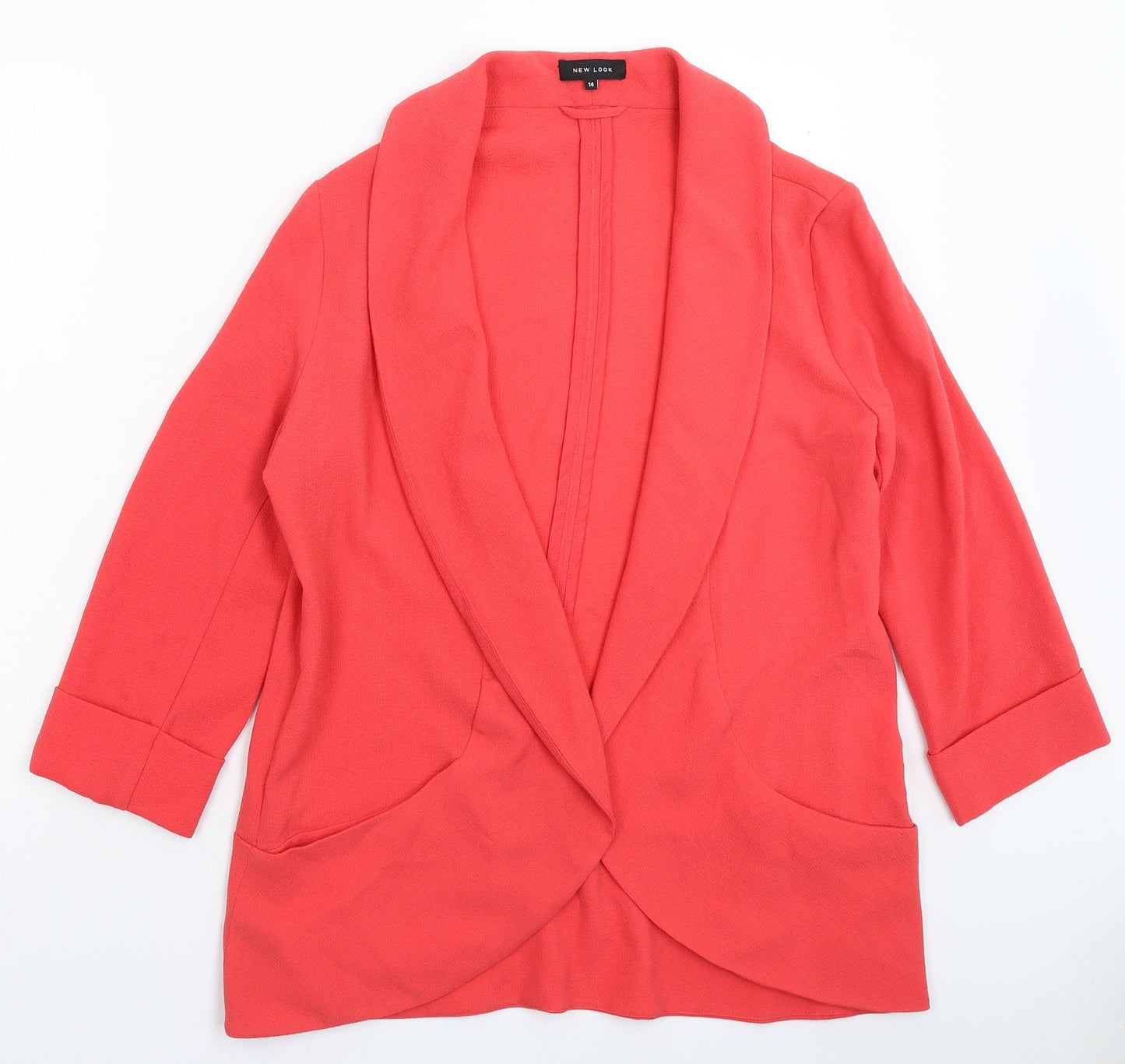 New Look Womens Pink   Jacket Blazer Size 14