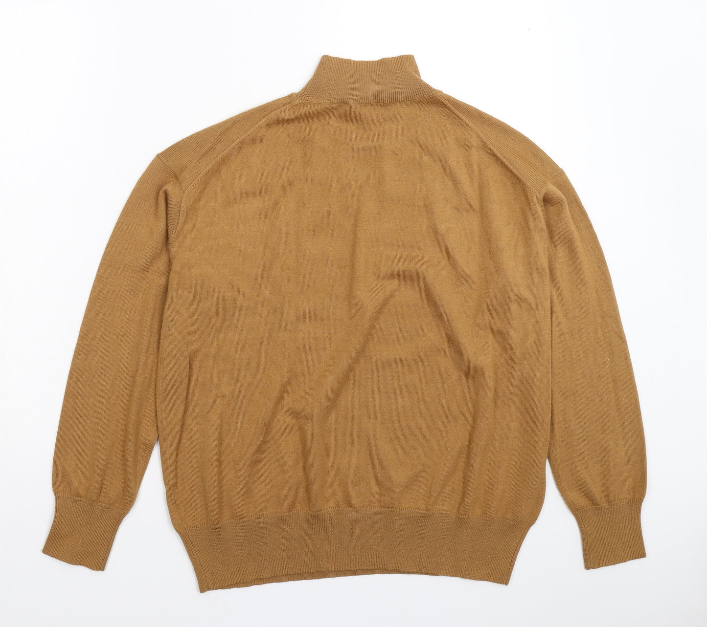 Preworn Mens Beige  Knit Pullover Jumper Size L