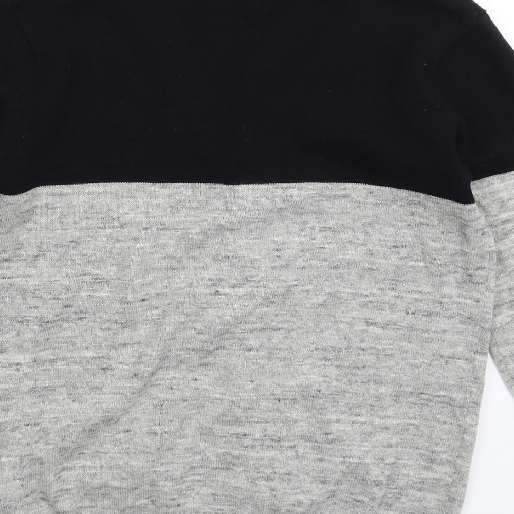 Pumpki Boys Multicoloured  Knit Cardigan Jumper Size 4 Years