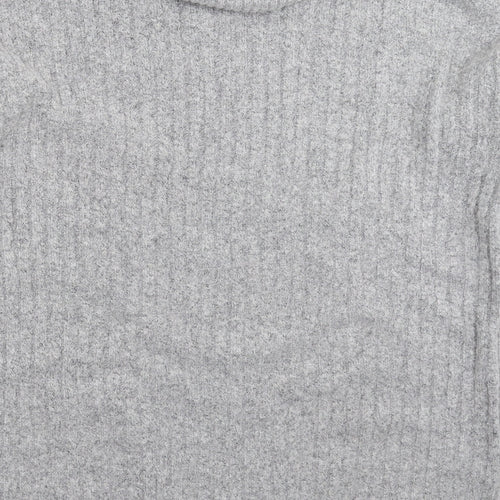 Marks and Spencer Womens Grey  Knit Pullover Jumper Size 8