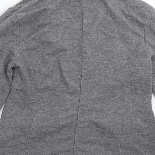 Internac Womens Grey   Jacket Blazer Size 10