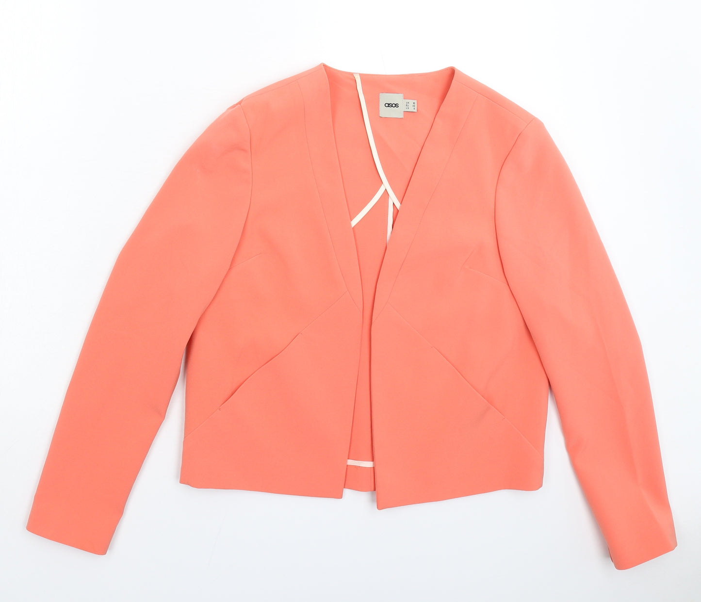 ASOS Womens Pink   Jacket Blazer Size 10