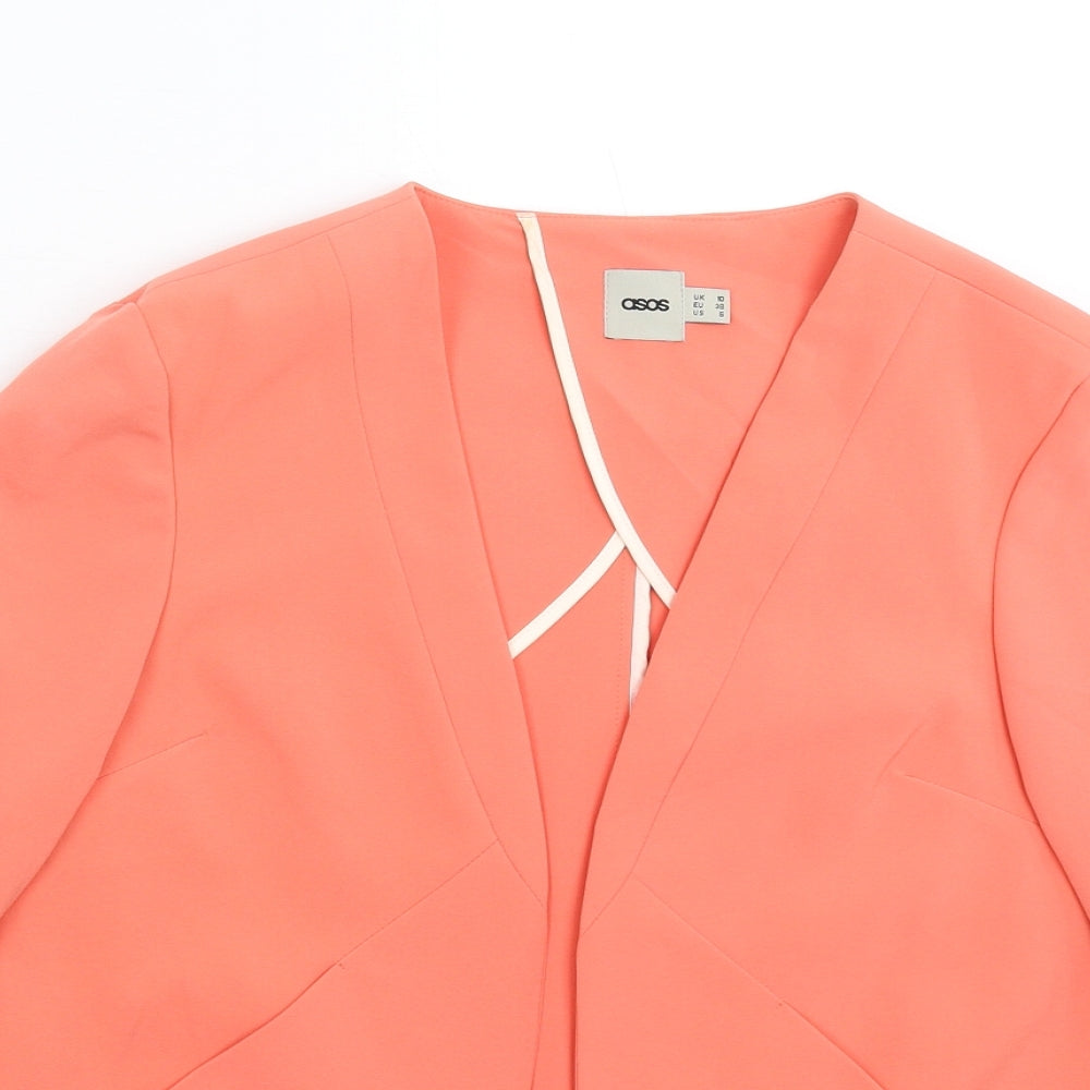 ASOS Womens Pink   Jacket Blazer Size 10