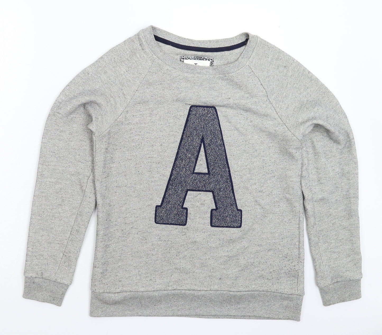 TU Womens Grey   Pullover Sweatshirt Size 10