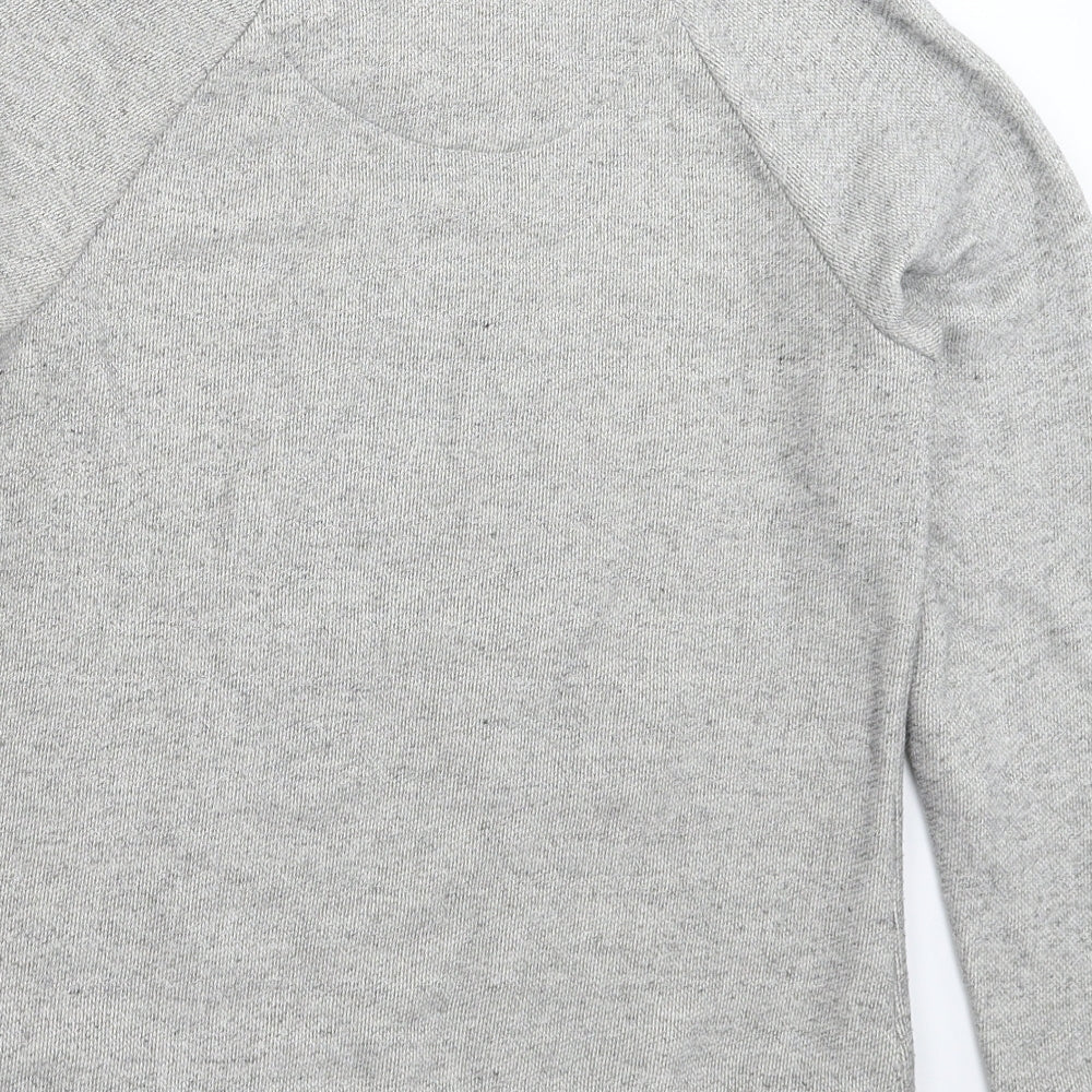 TU Womens Grey   Pullover Sweatshirt Size 10