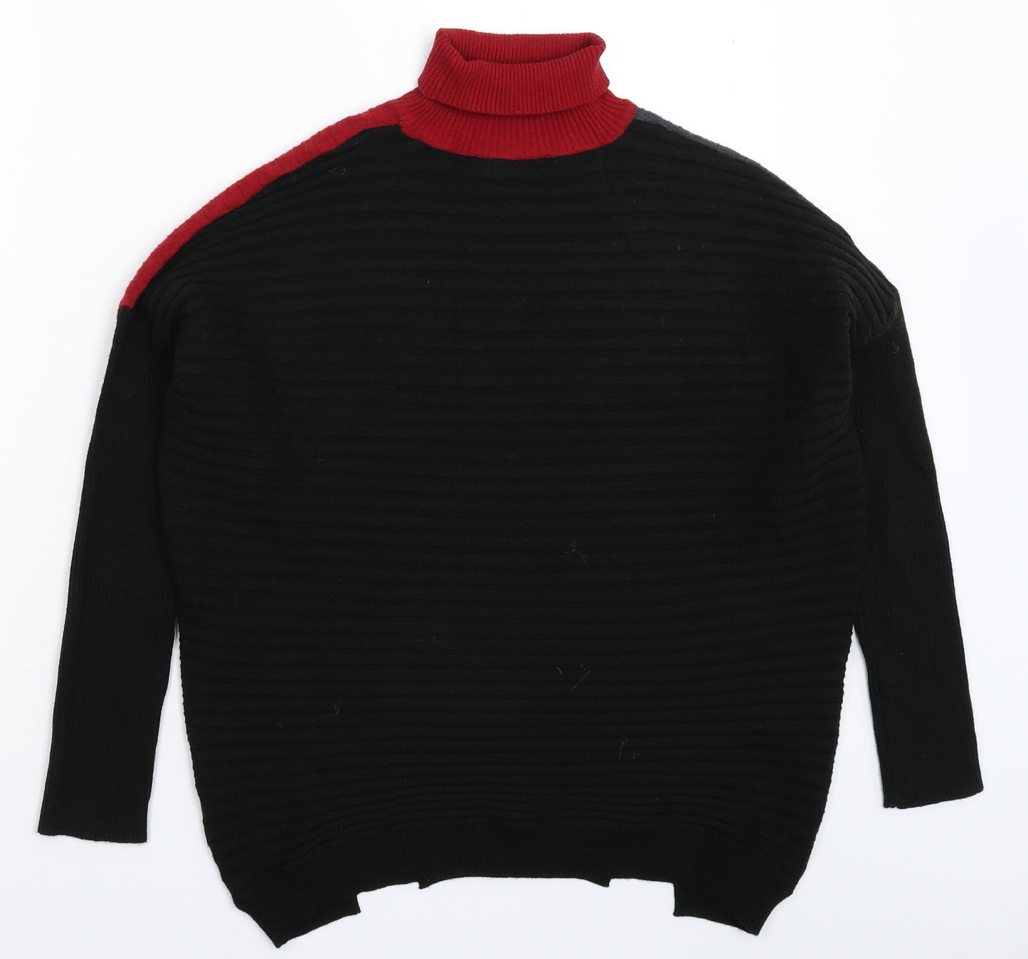 Select Womens Multicoloured  Knit Pullover Jumper Size 14  - Oversized