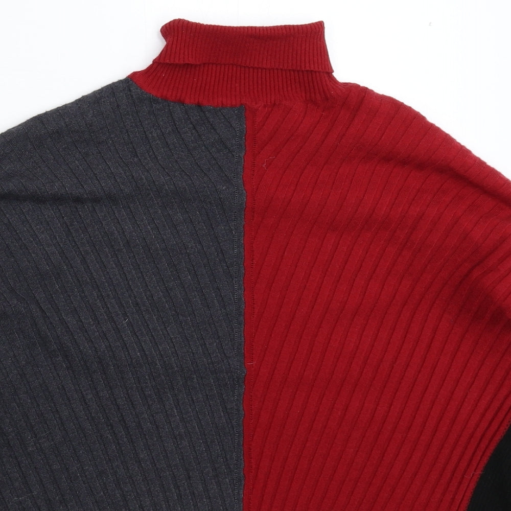 Select Womens Multicoloured  Knit Pullover Jumper Size 14  - Oversized