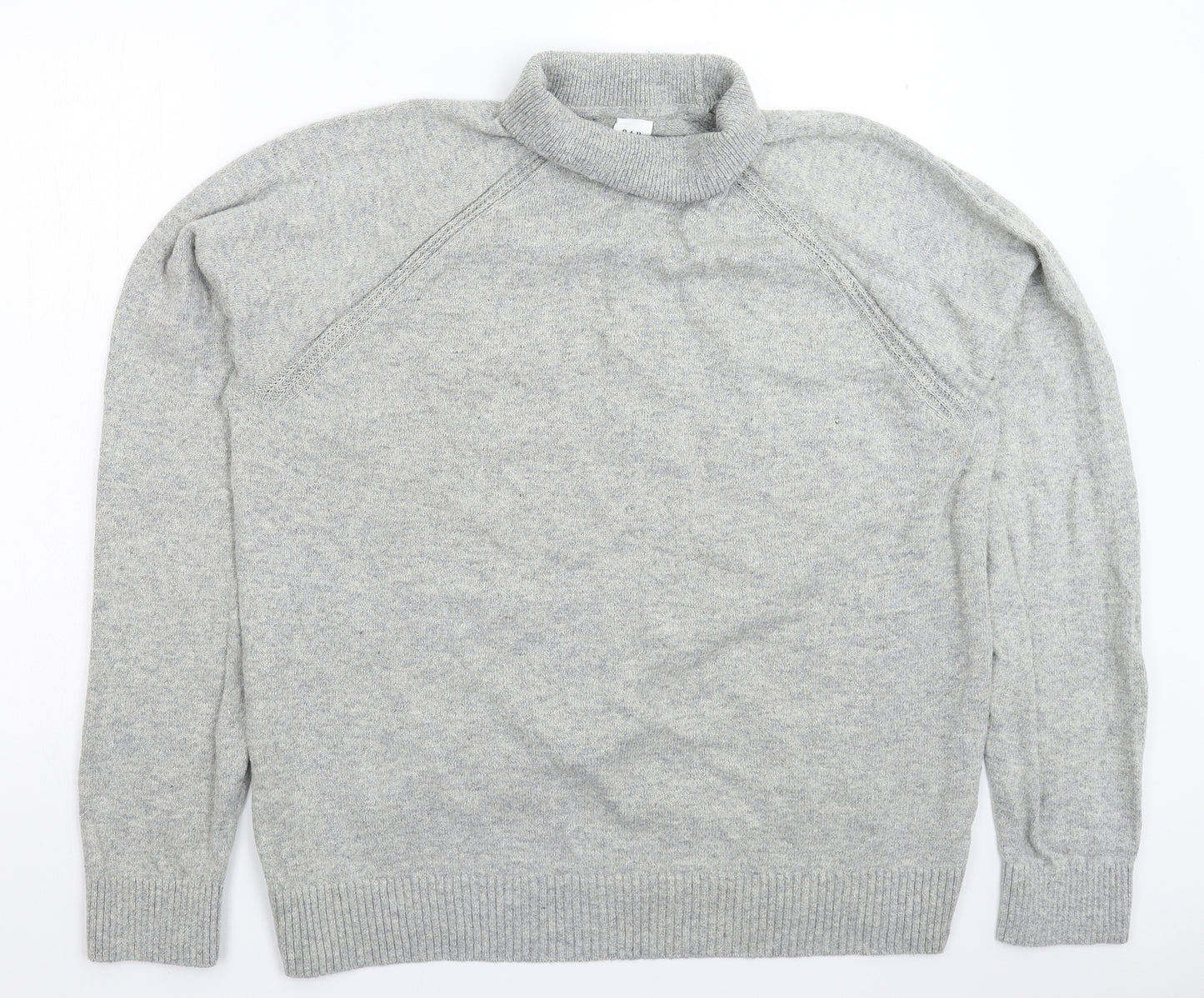 Gap Mens Grey  Knit Pullover Jumper Size XL