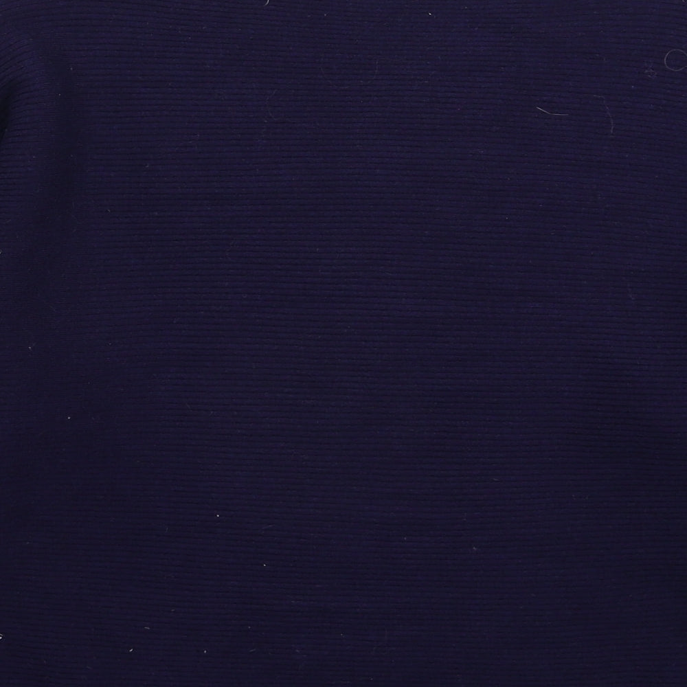 Principles Womens Blue  Knit Pullover Jumper Size M