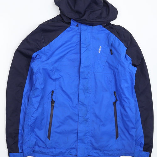 Crivit Mens Blue   Rain Coat Coat Size M