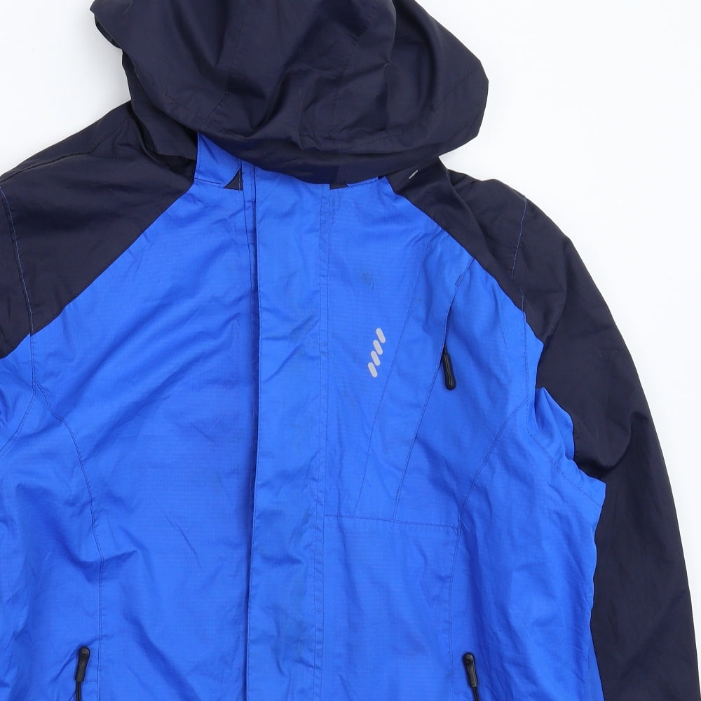 Crivit Mens Blue   Rain Coat Coat Size M