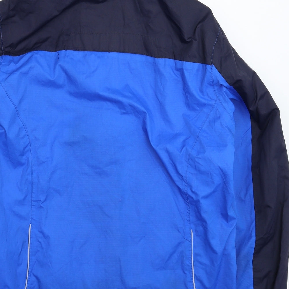 Crivit Mens Blue   Rain Coat Coat Size M