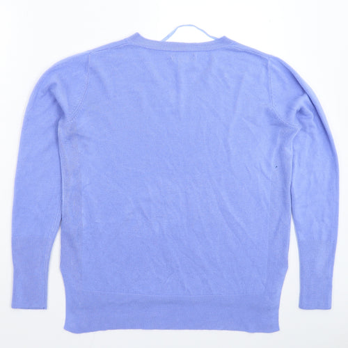 Primark Womens Blue  Knit Pullover Jumper Size 12