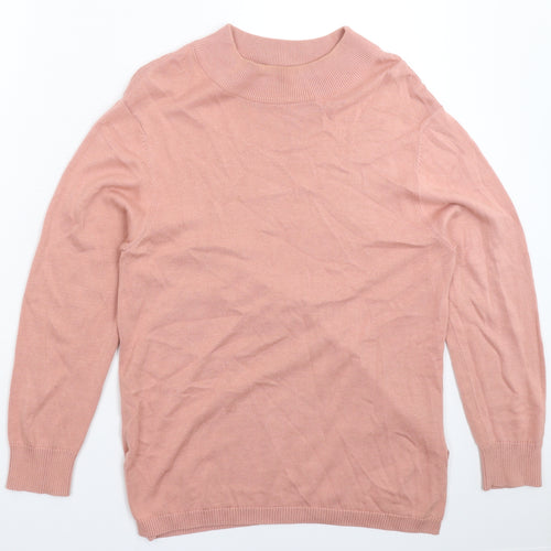 Hayren Womens Beige  Knit Pullover Jumper Size 10