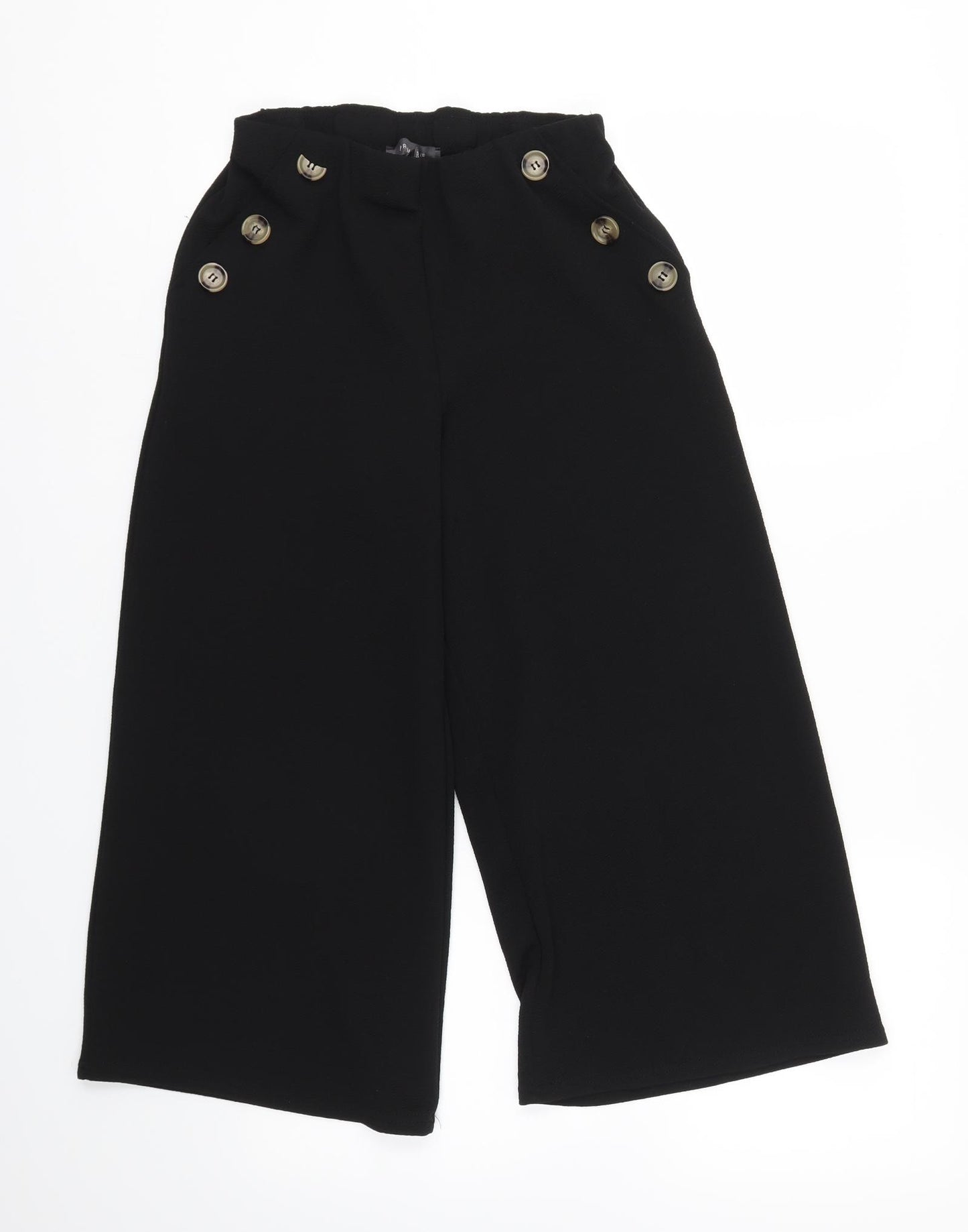 Primark Womens Black   Trousers  Size 10 L23 in