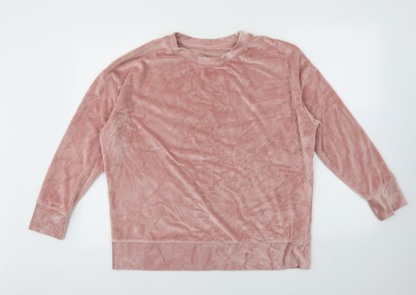 George Womens Pink   Top Pyjama Top Size 16